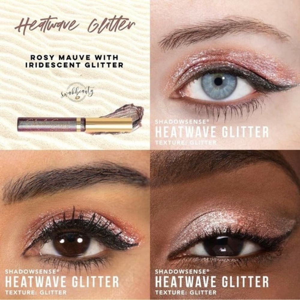 ❌FINAL PRICE❌NWT. SENEGENCE ShadowSense Heatwave Glitter Eyeshadow